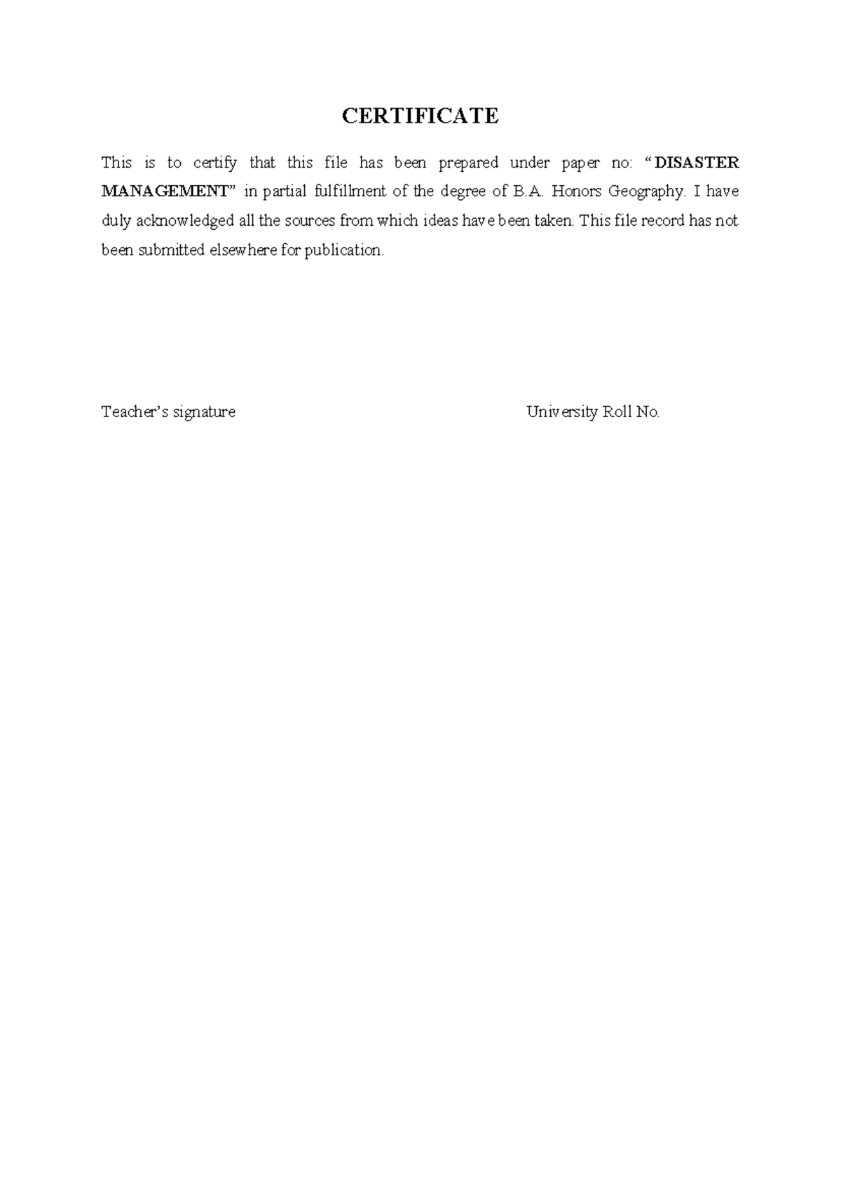 DM practical file - CERTIFICATE This is to certify that this file has ...