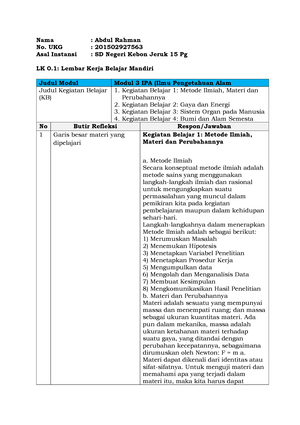 6. Modul Ajar IPAS BAB 6 Kelas 4 ( Dicariguru - MODUL AJAR KURIKULUM ...