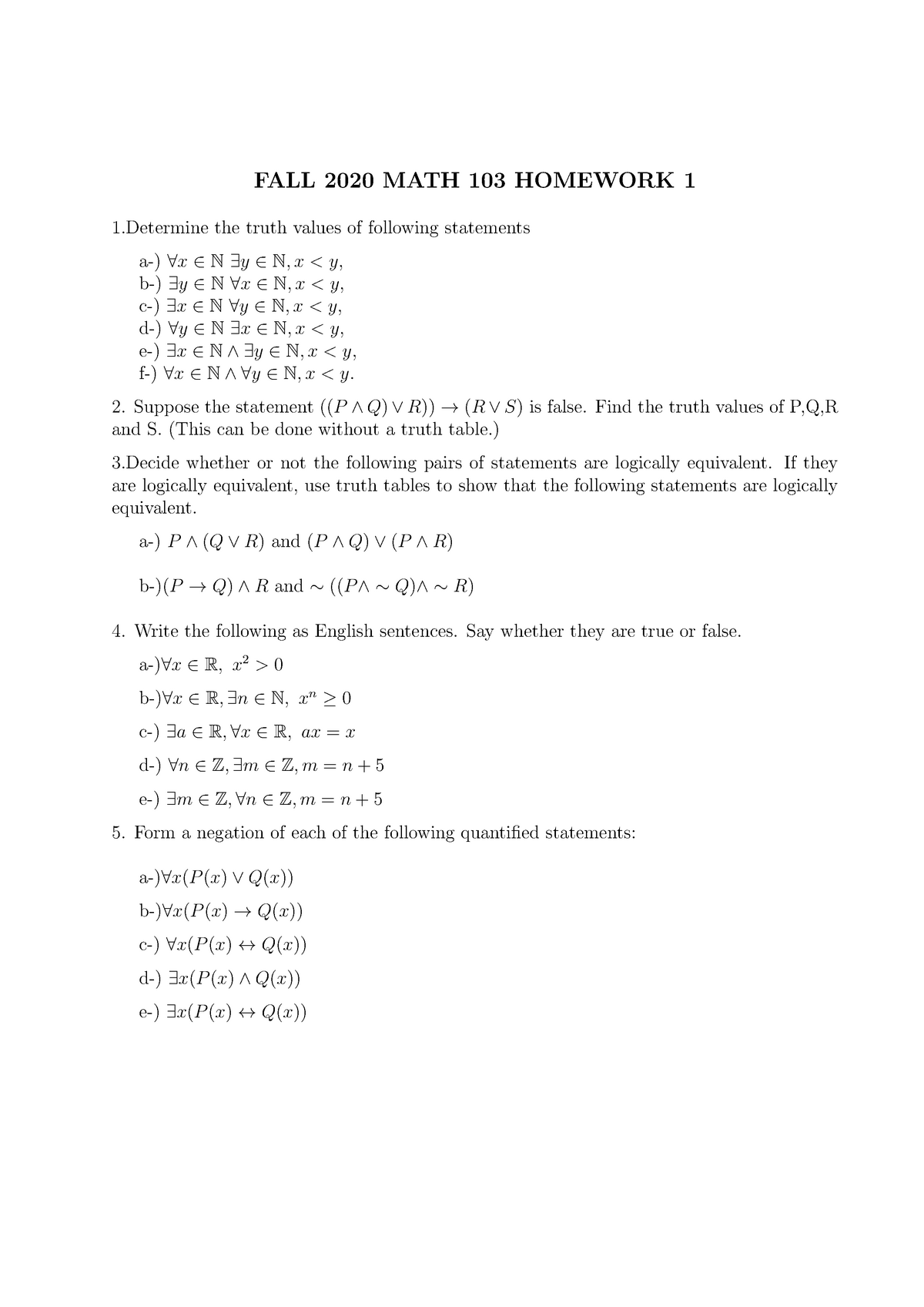 Hw 1 Lecture Notes 1 Mat2 Studocu