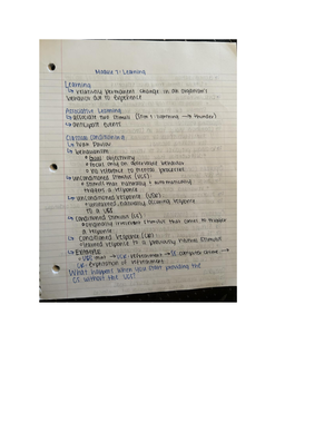 Unit 1 psychology - Summarized notes for unit 1 - Unit 1 : The ...