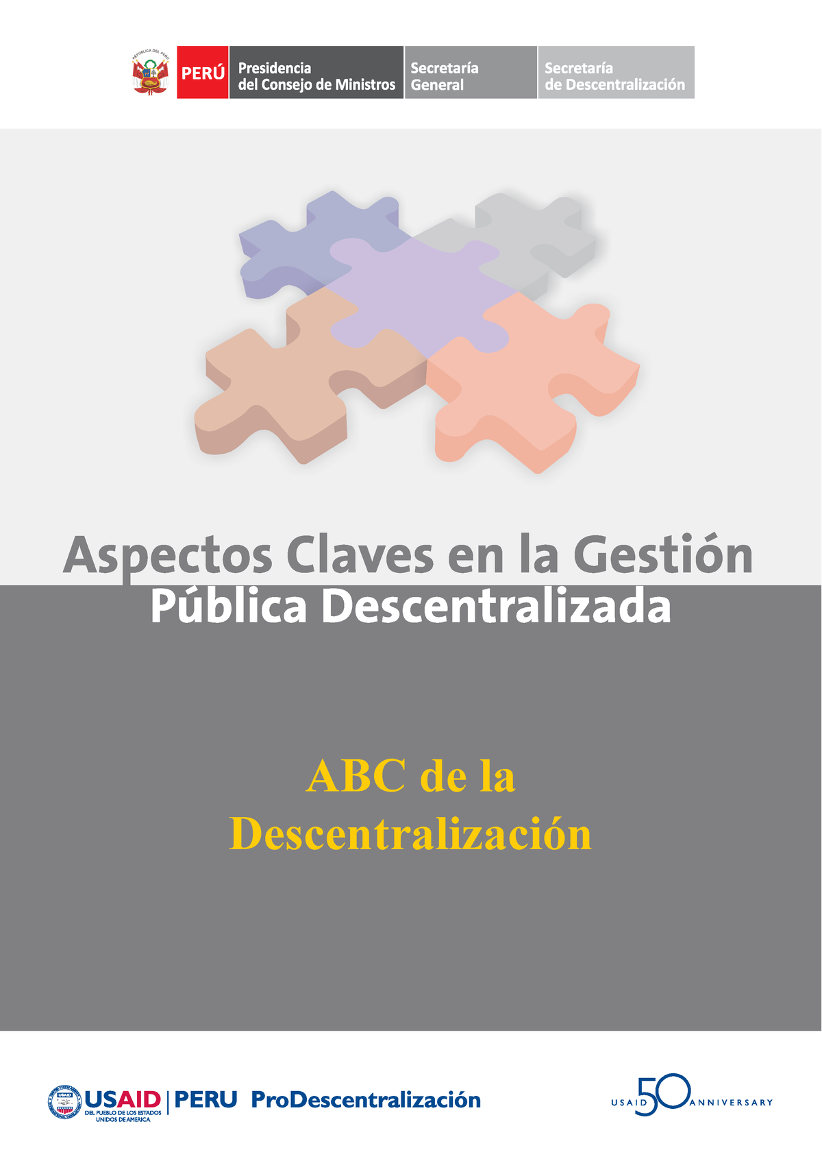 ABC De La Descentralizacion - ABC De La DescentralizaciÛn ABC De La ...