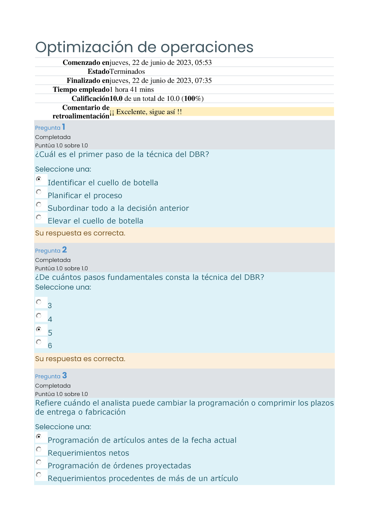 Examen S4 Optimización De Operaciones - Optimización De Operaciones ...