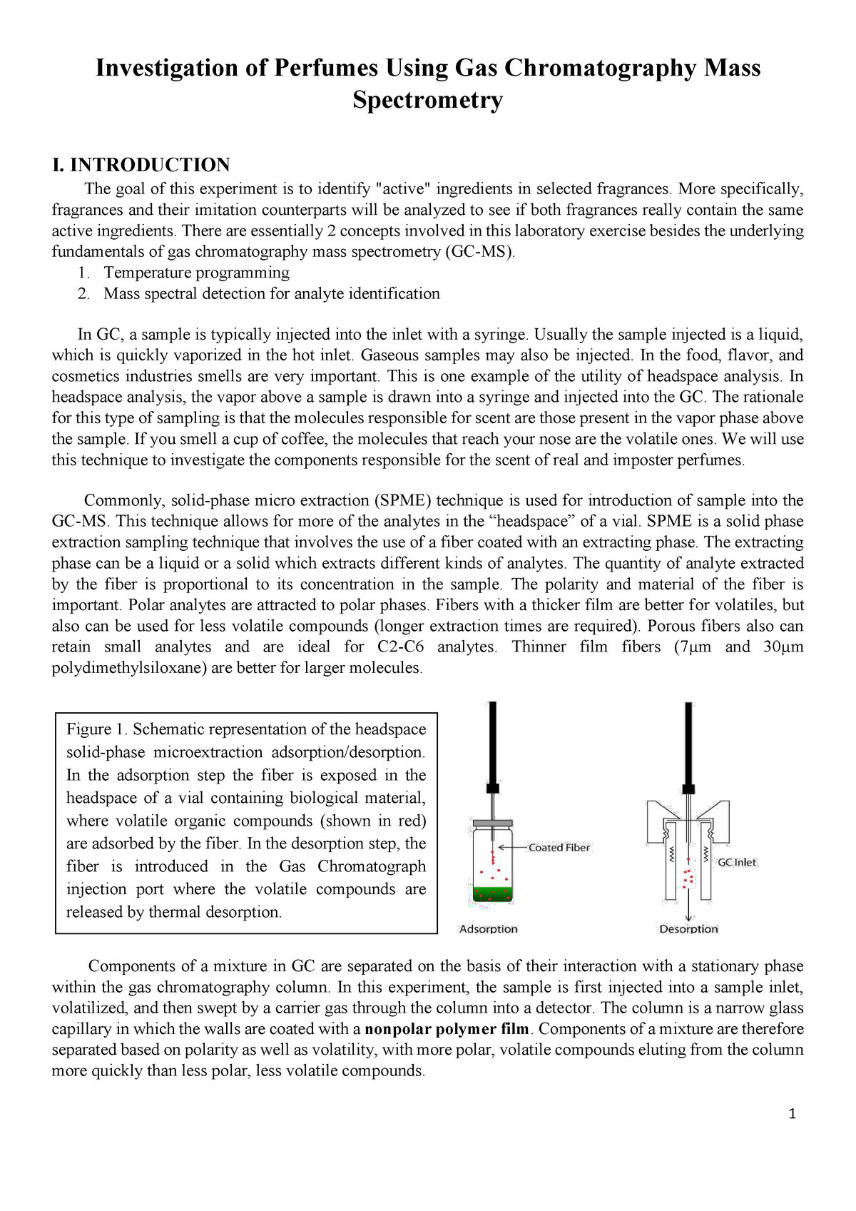 Analysis of Fragrances by Multiple Detectors - FID and MS-TIC