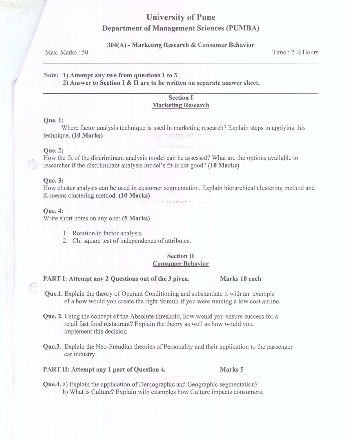 Exam 10 April 2017, questions - Mba - StuDocu