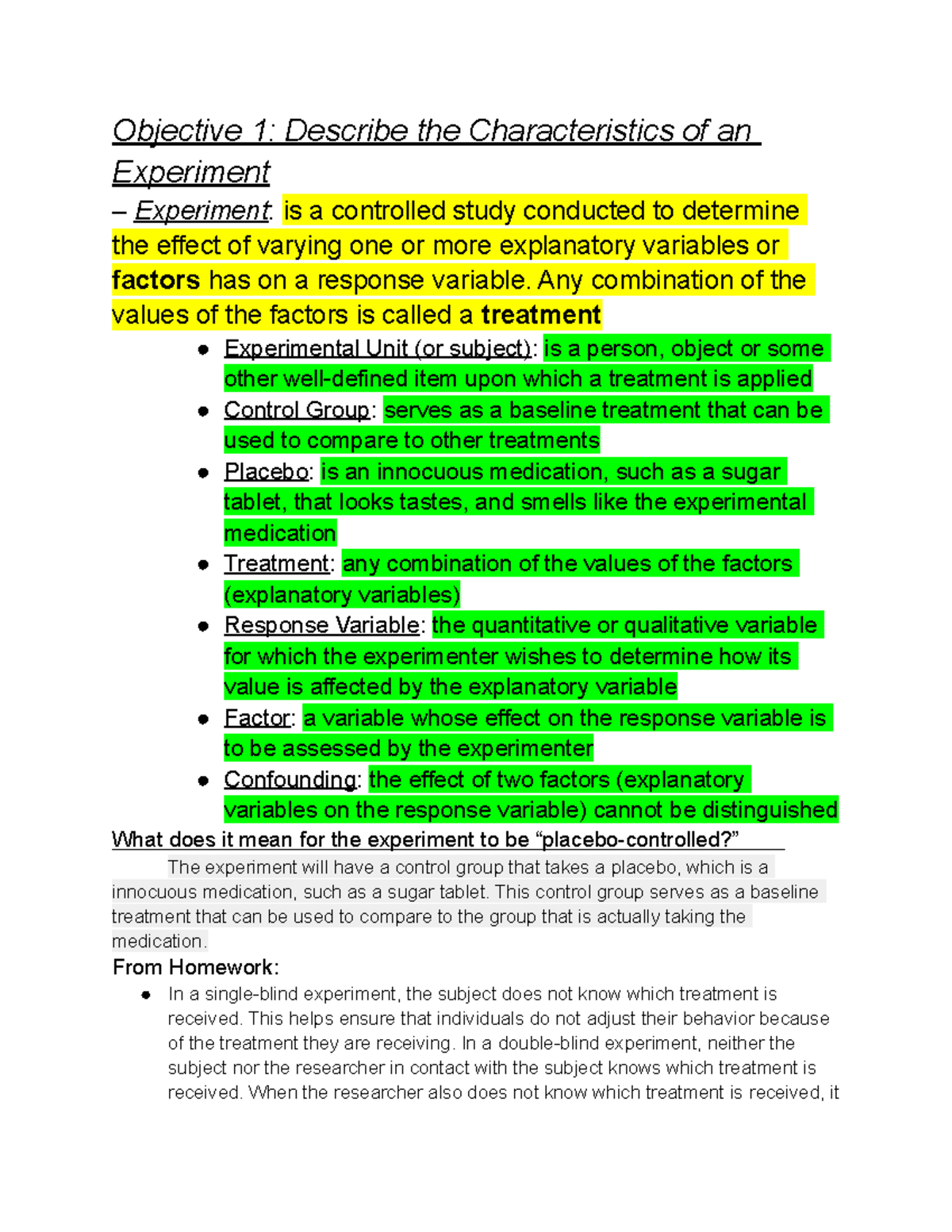 1-6-notes-objective-1-describe-the-characteristics-of-an-experiment