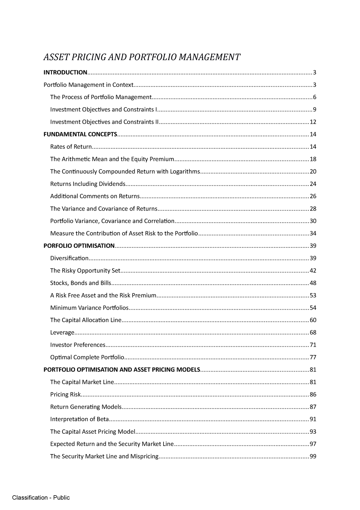 asset-pricing-and-portfolio-management-lecture-notes-asset-pricing