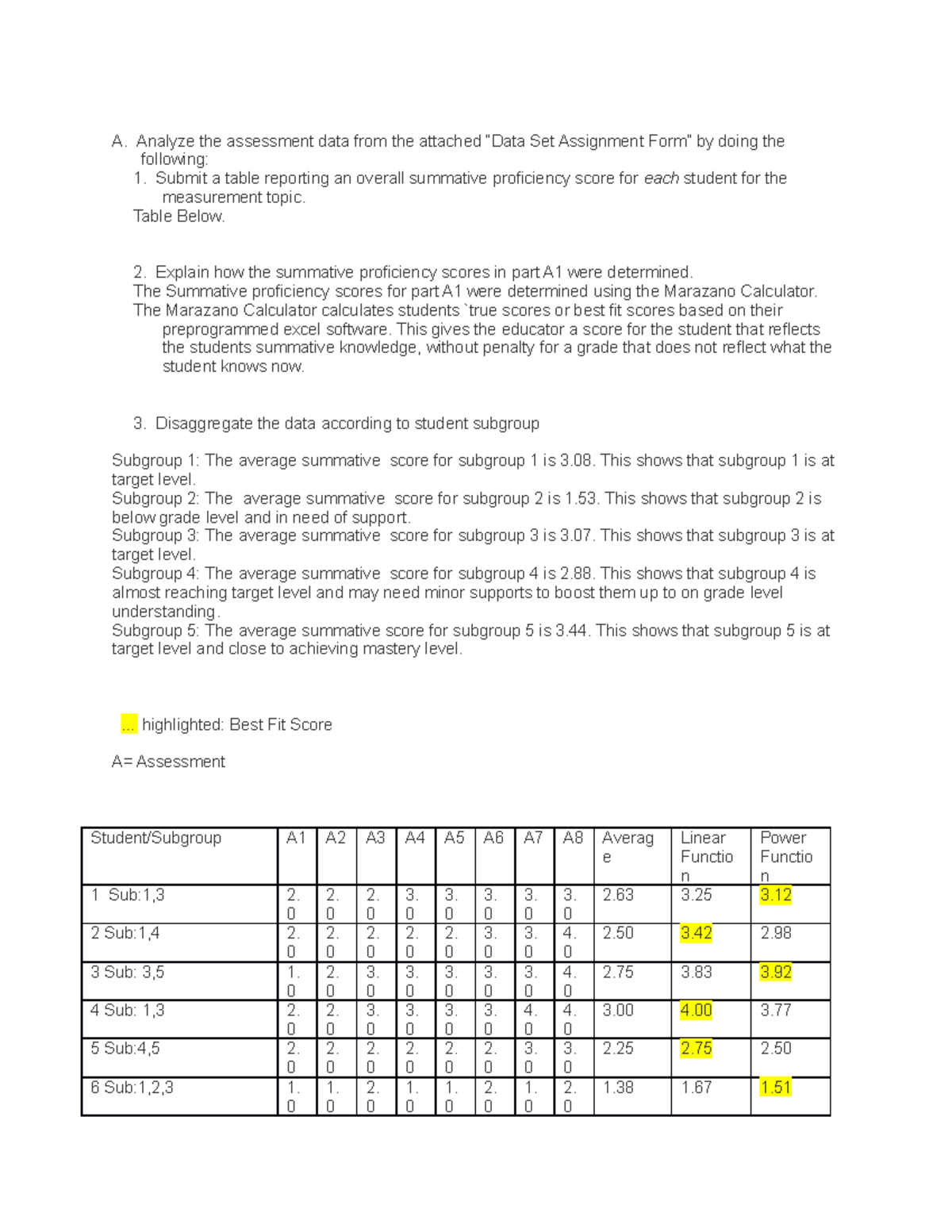Standards Based Assessment OKM1 Task3 d187 WGU Studocu