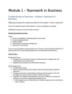 ARBUS 101 - Module 5 - AFM 131/ARBUS 101 – Introducion to Business in ...