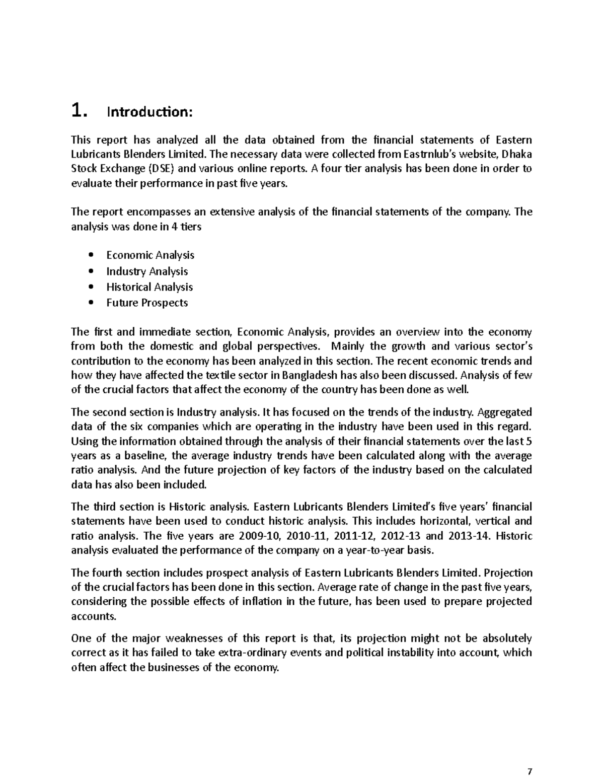 Final Assignment - 1. Introduction: This report has analyzed all the ...