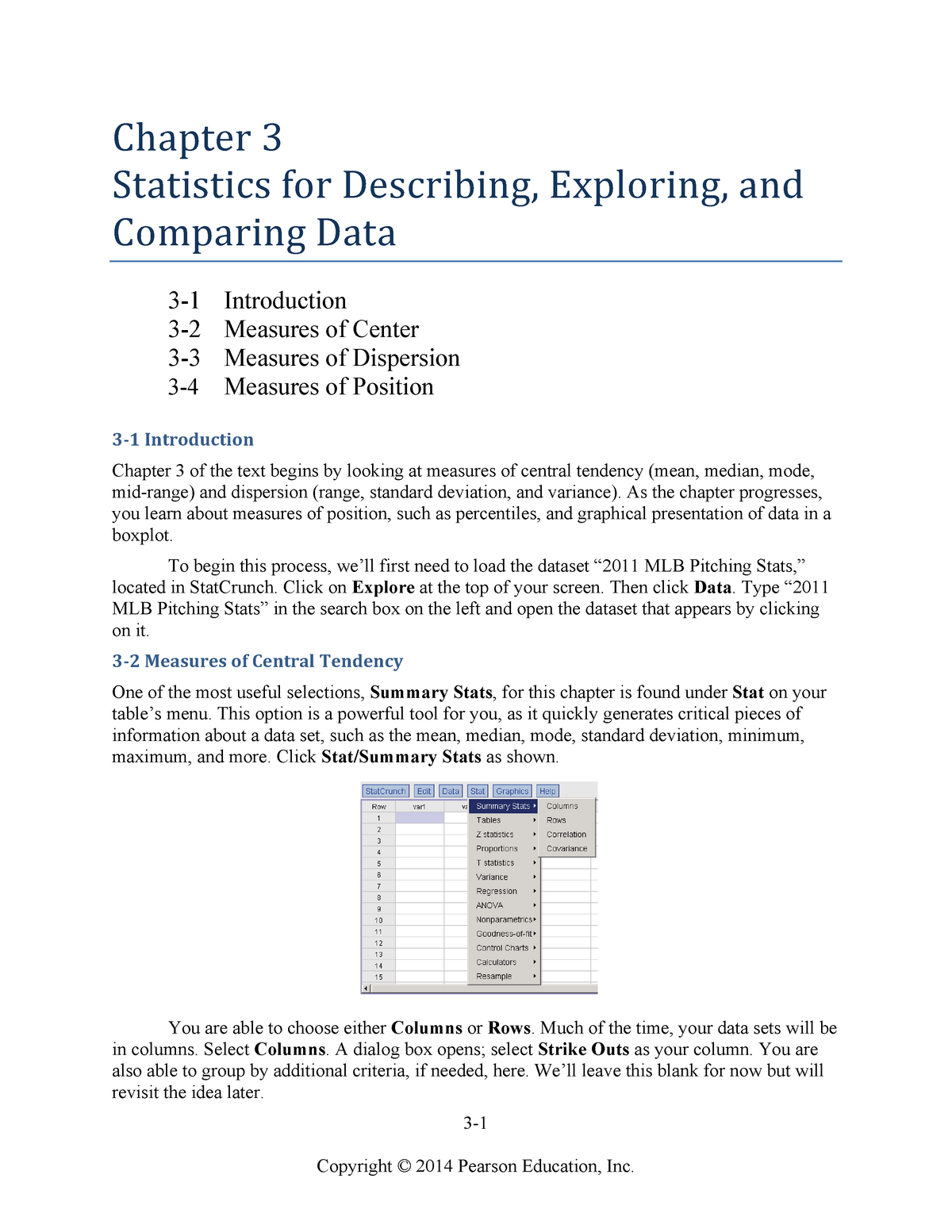 assignment 3 3 exploring statistics #1