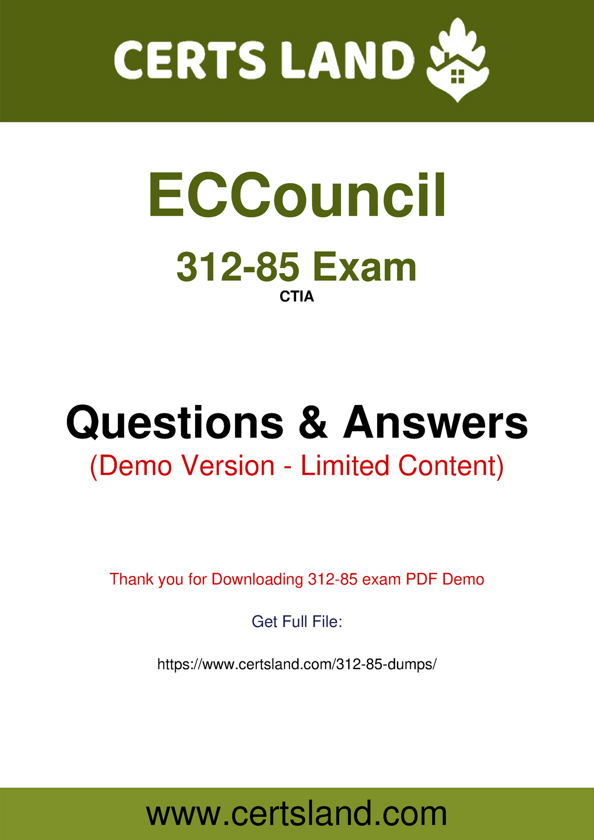 312-85 Valid Test Vce