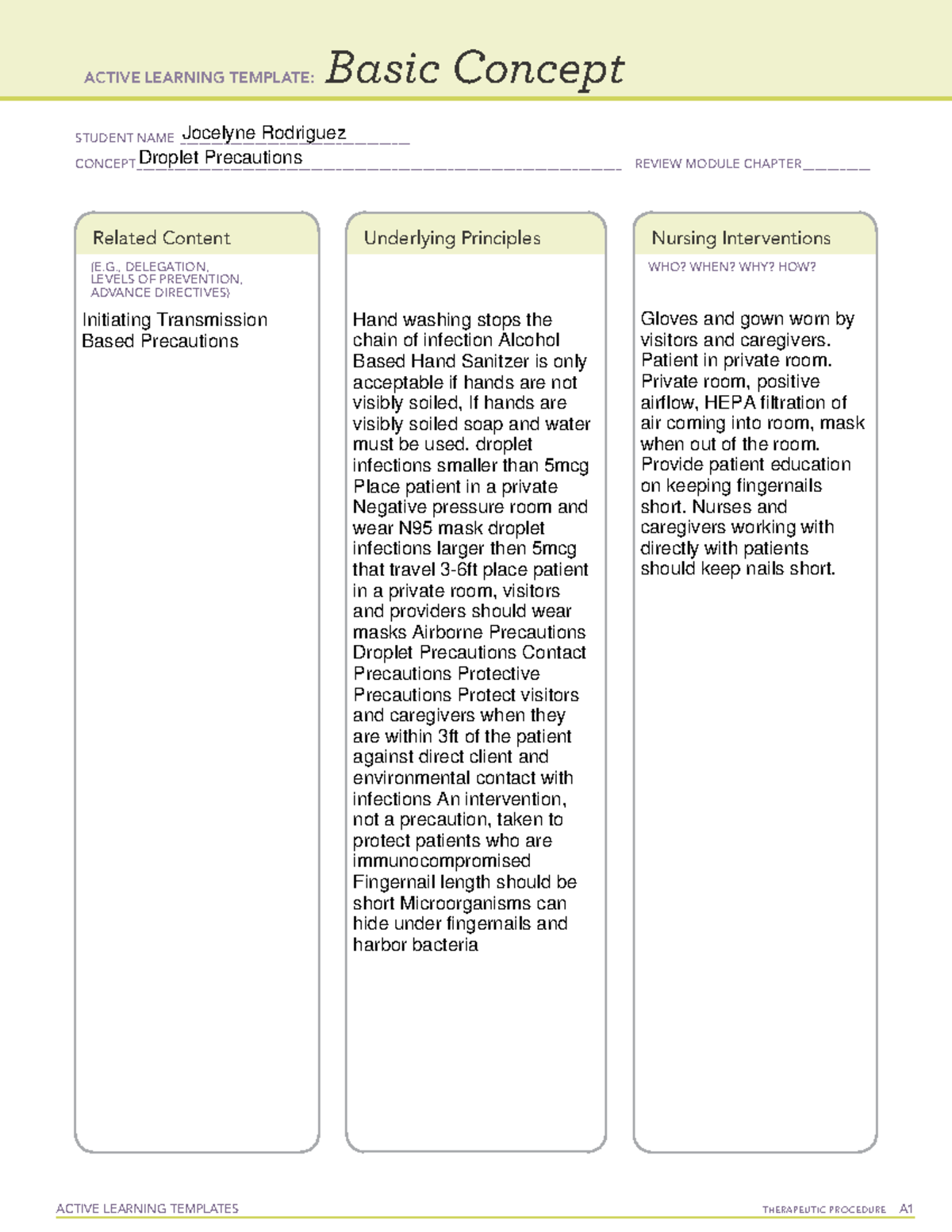  Ati Basic Concept Template Infection Control 2023 Template Printable