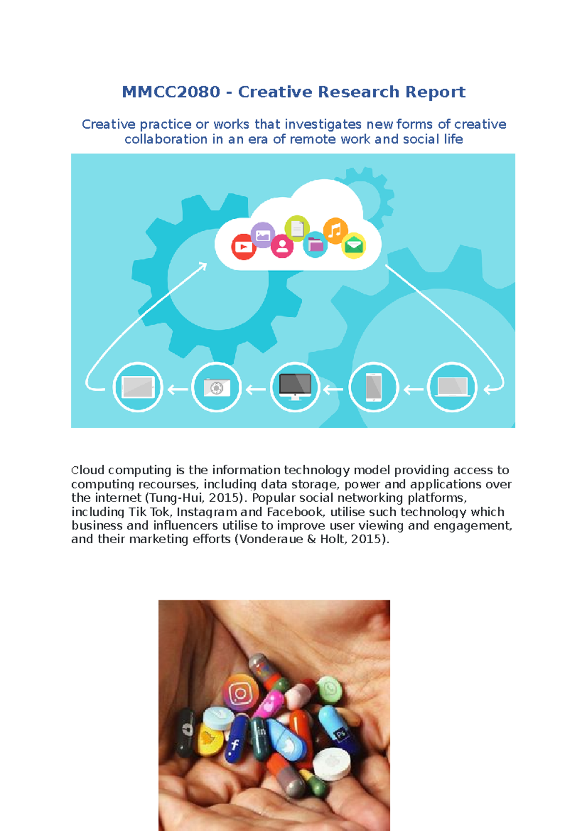 Creative Research Report - MMCC2080 - Creative Research Report Creative ...