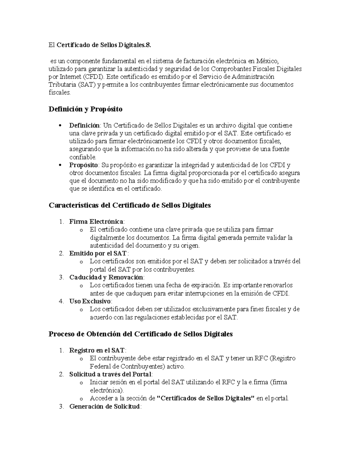 El Certificado de Sellos Digitales.8 - es un componente fundamental en ...