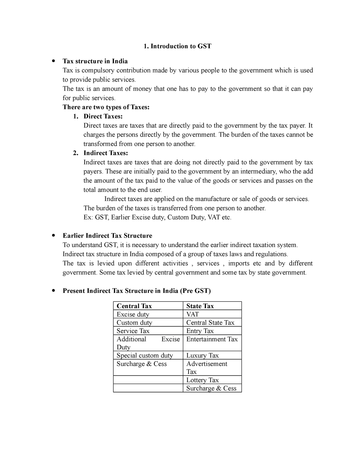 gst-notes-introduction-to-gst-tax-structure-in-india-tax-is