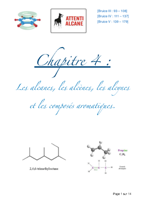 Exercices Corrigés Sur La Chimie Organique - Exercices Résolus De ...