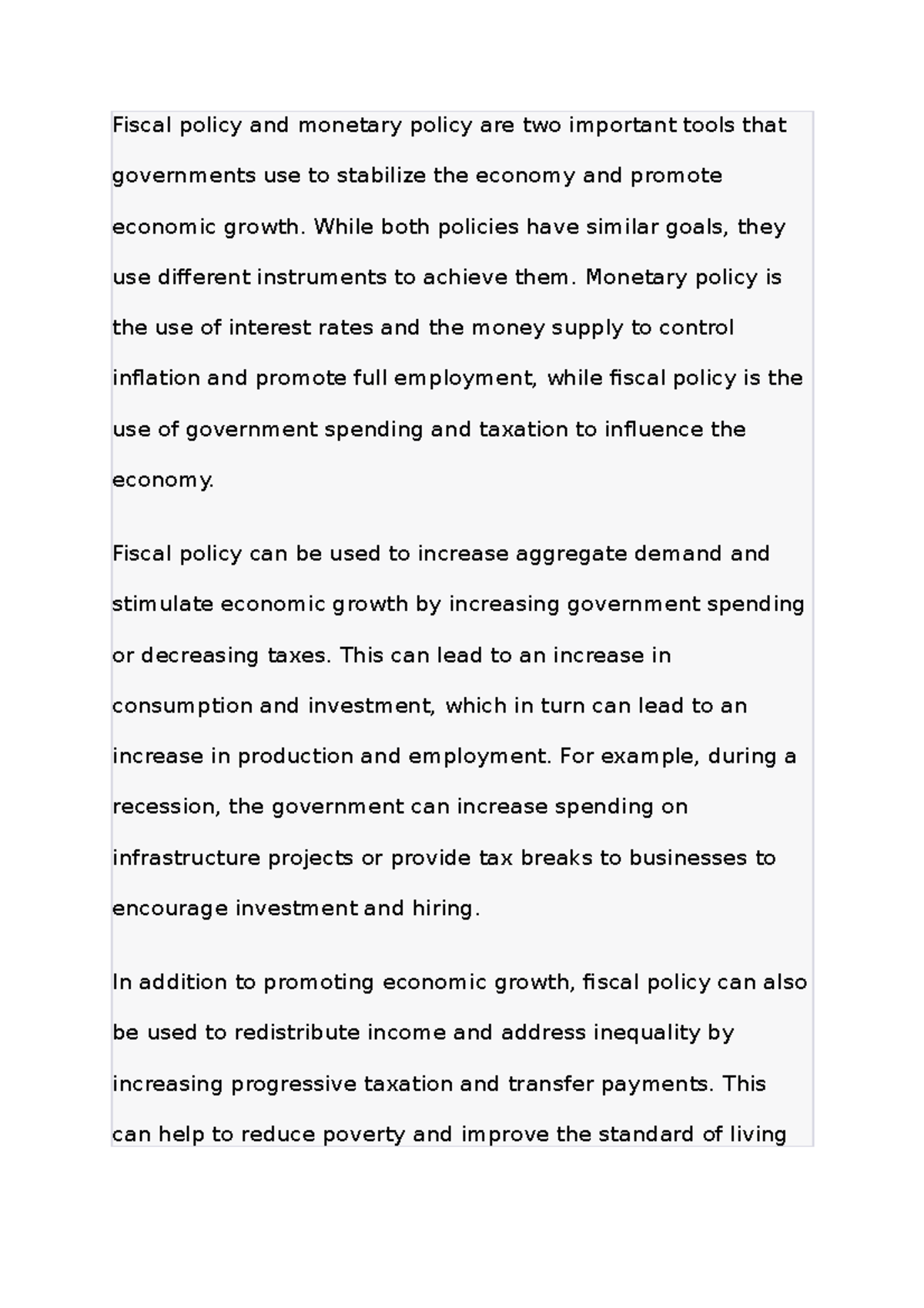 fiscal-policy-and-its-effects-on-economic-growth-and-distribution-of