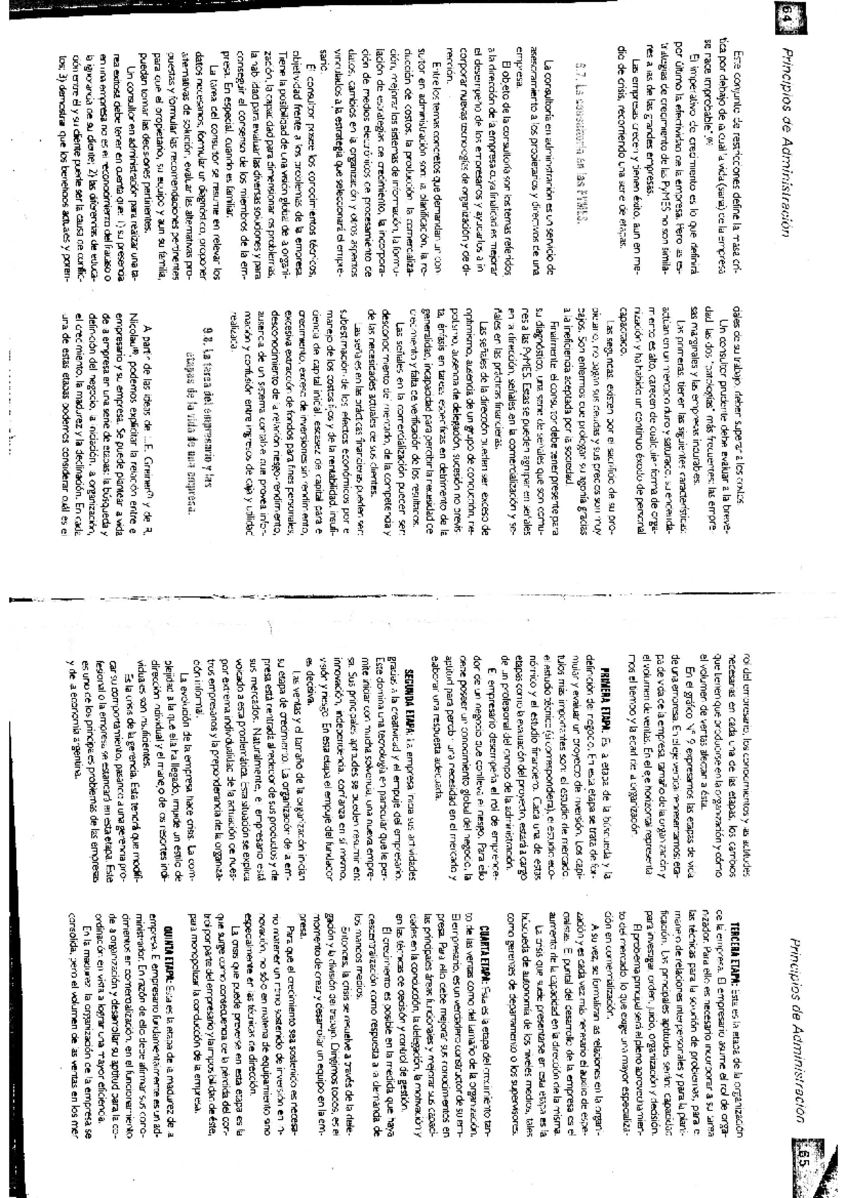 Etapas de la vida de una empresa - Administracion de las Organizaciones ...