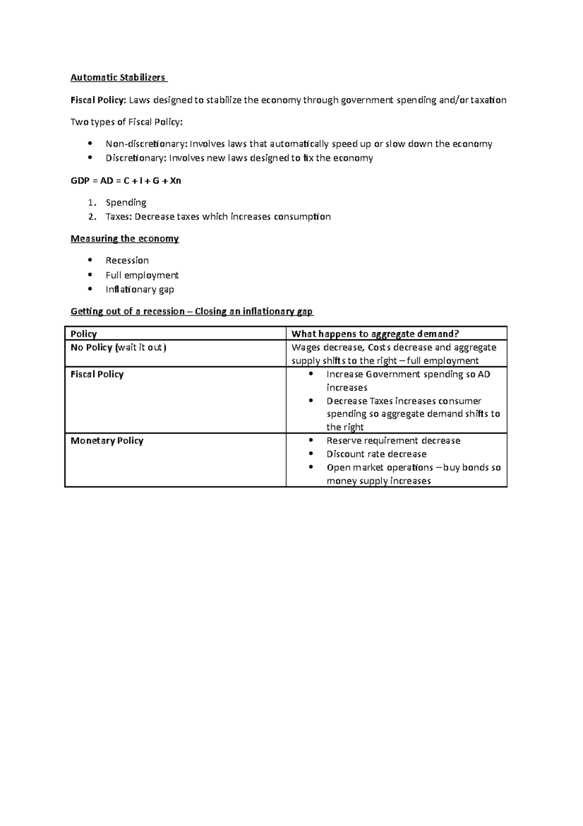 fiscal-and-monetary-policy-automaic-stabilizers-fiscal-policy-laws