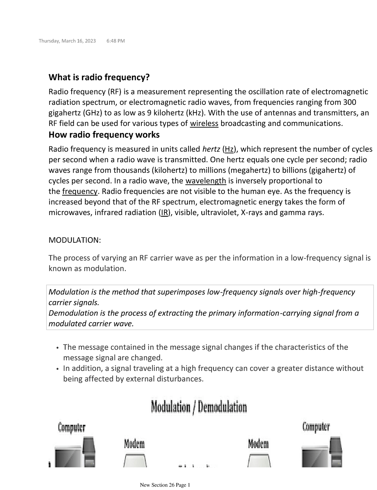 what-is-radio-frequency-software-engineering-studocu