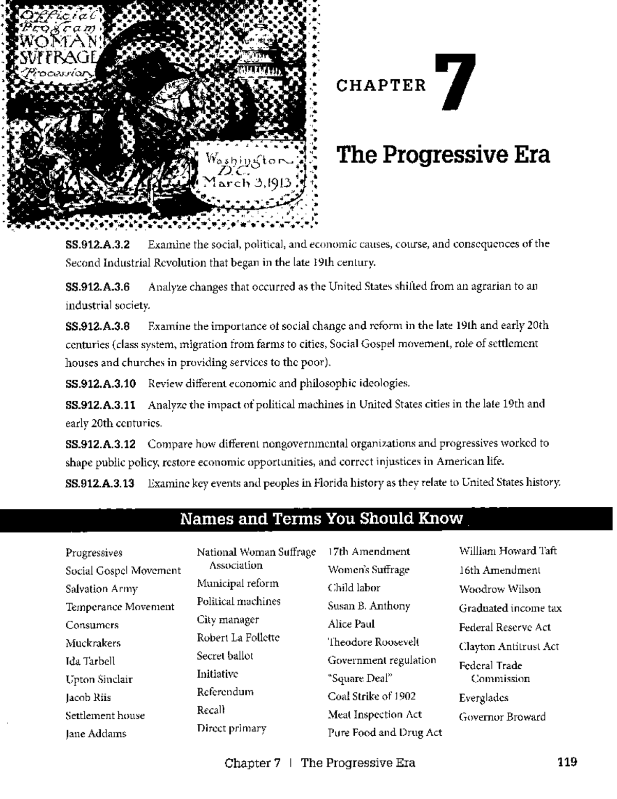 Book+Chapter+7+the+Progressive+Era - Official Program WOMAN SUFFRAGE ...