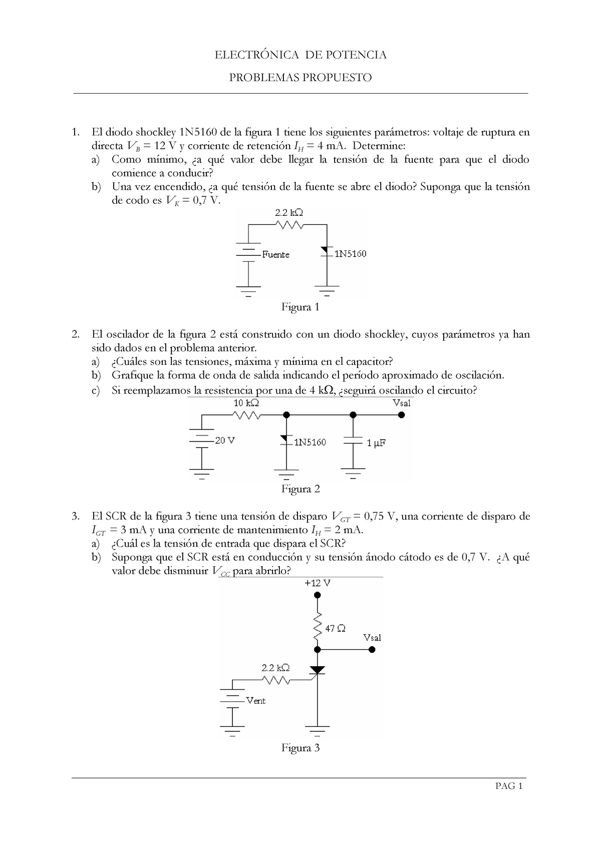 Taller Tiristores - Trabajo Pre Parcial - ELECTR”NICA DE POTENCIA ...