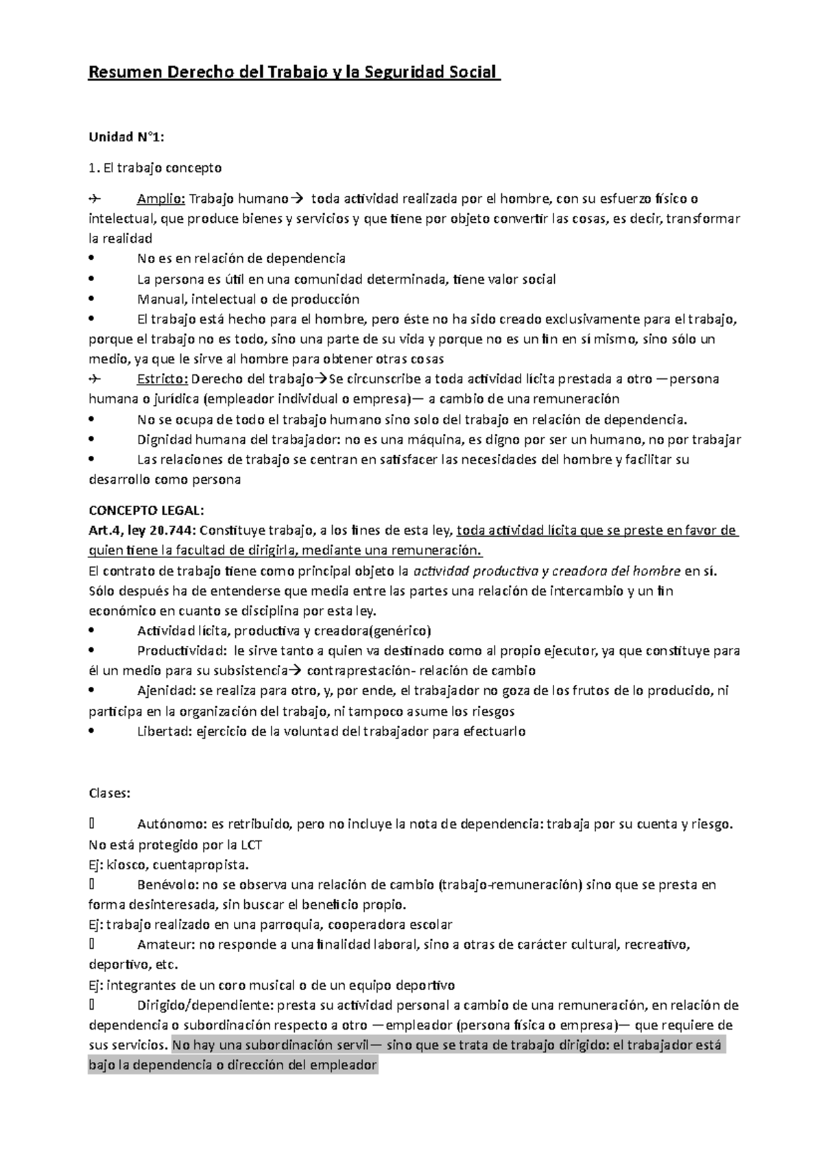 Resumen Derecho del Trabajo y la Seguridad Social final 23 - Resumen ...
