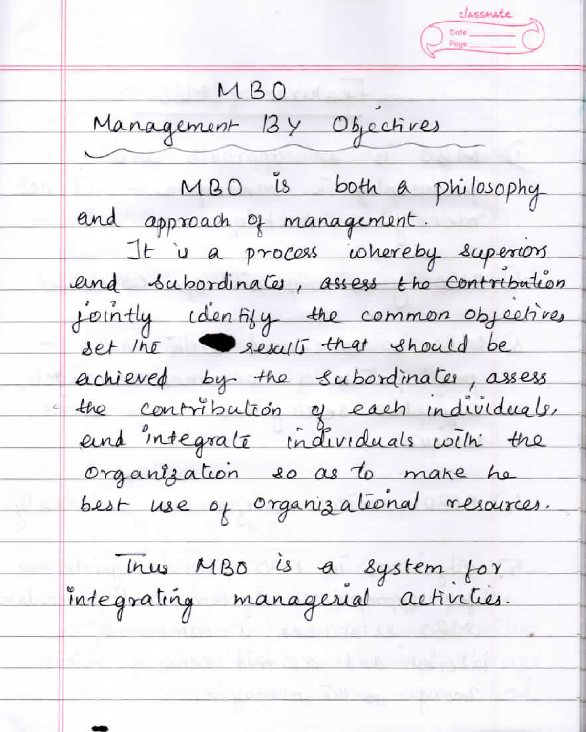 chapter-008-mbo-management-by-objectives-features-of-mbo-process