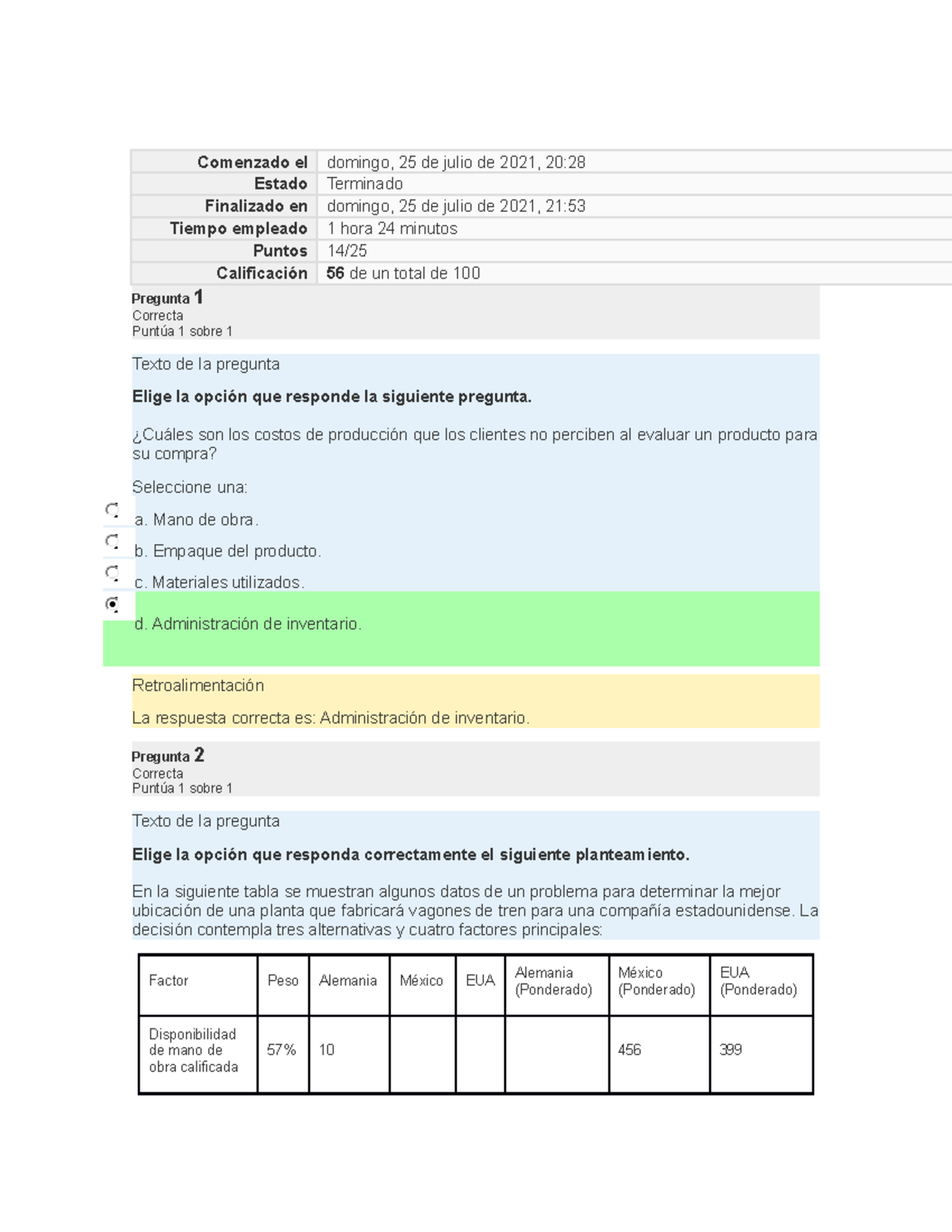 Examen EA7 Aplicación De Los Conceptos De Localización Y Distribución ...