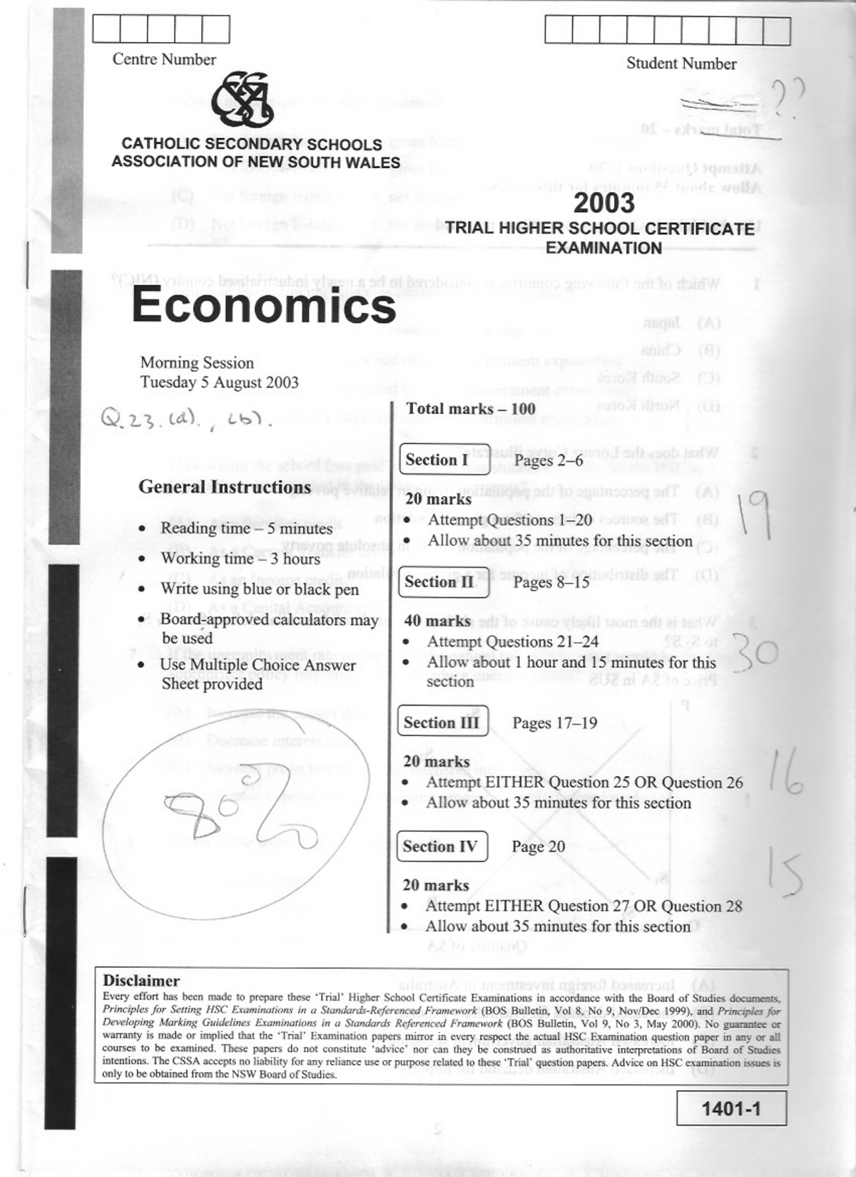 hsc-cssa-trial-economics-paper-regz9083-studocu