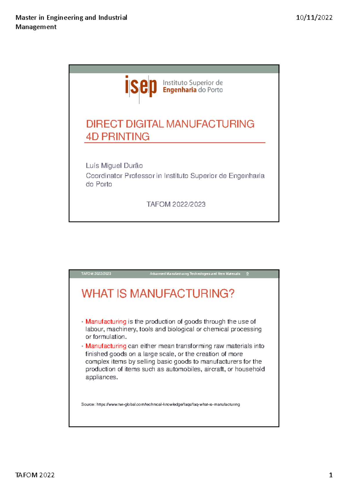 Session 6 - DDM 4Dprint - fh6hhhh - Management DIRECT DIGITAL ...