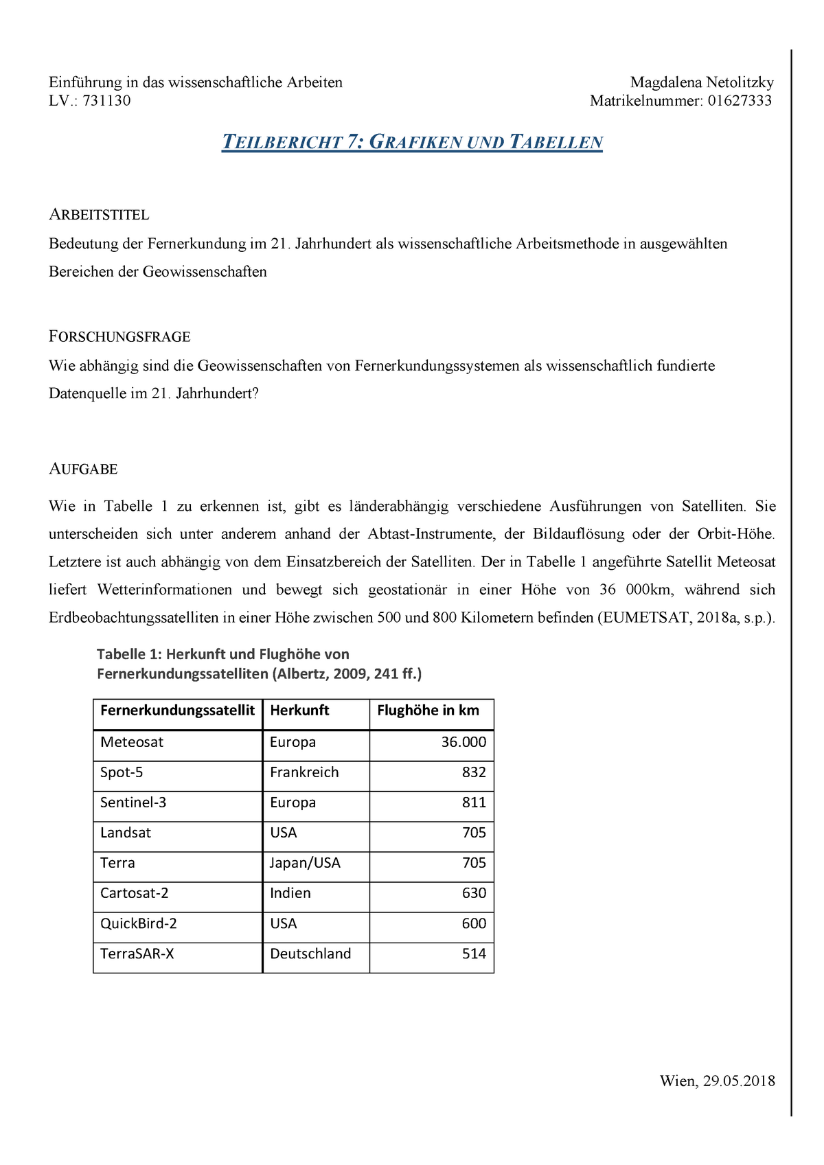 Grafiken Und Tabellen - Sommersemester - Warning: TT: Undefined ...