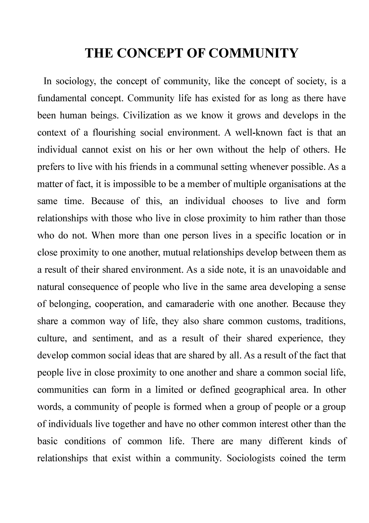 the-concept-of-community-the-concept-of-community-in-sociology-the