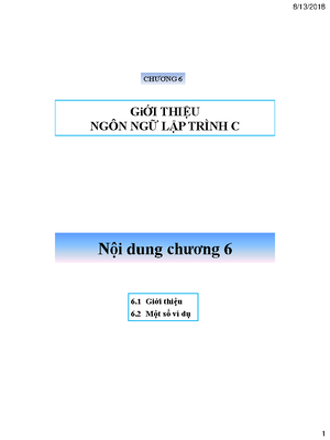 HTMT NNC C5 - LC3 assembly - Ngôn ngữ lập trình C - Chapter 5 LC3 ...