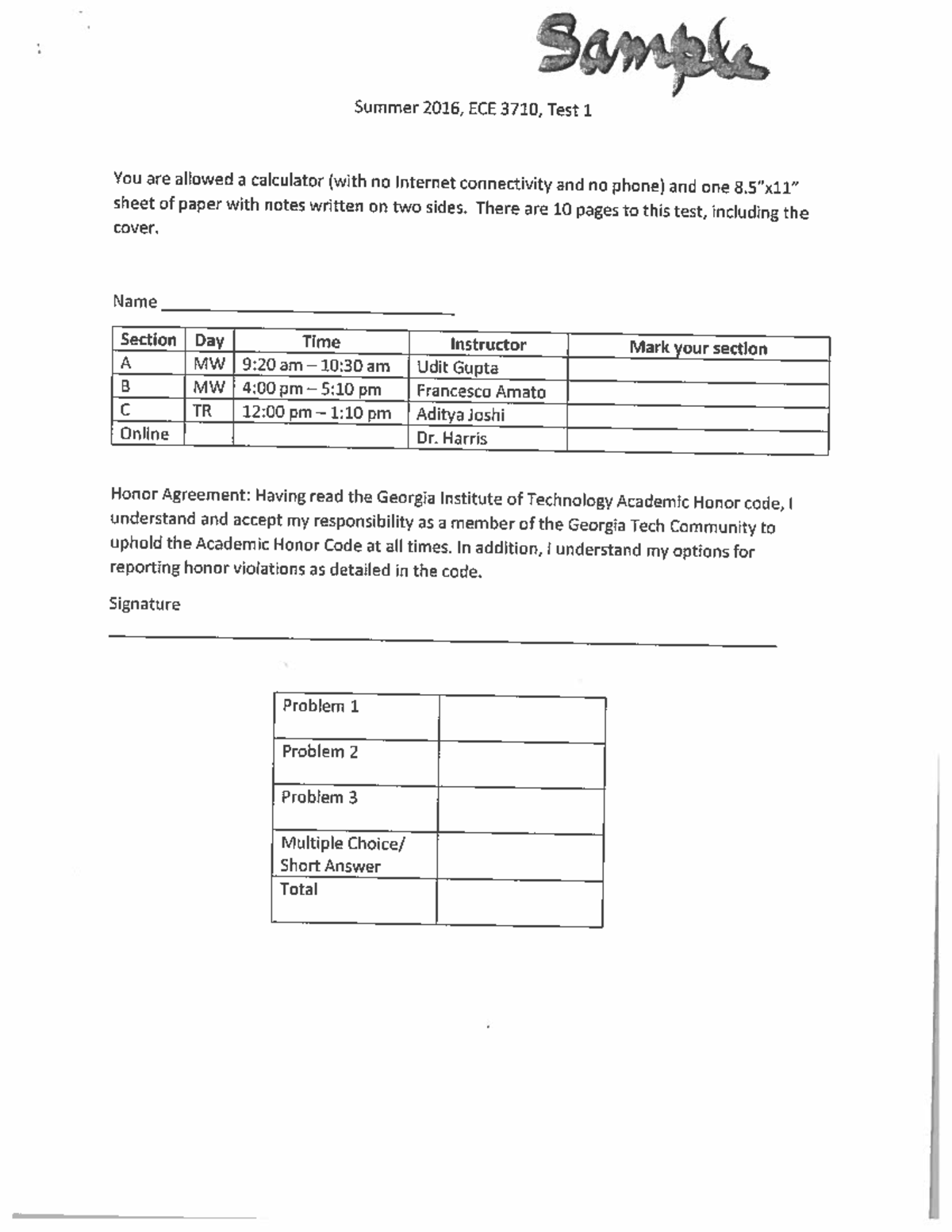 Week5soln - Homework Solutions - ECE 3710 - Studocu