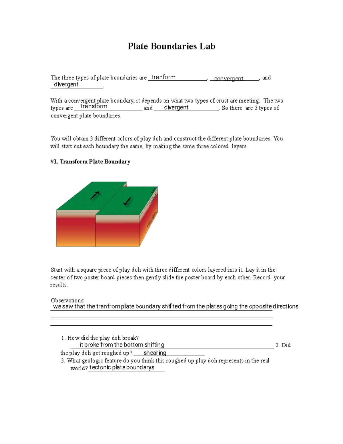 Kami Export Lavonte Endsley plate boundaries lab Plate Boundaries