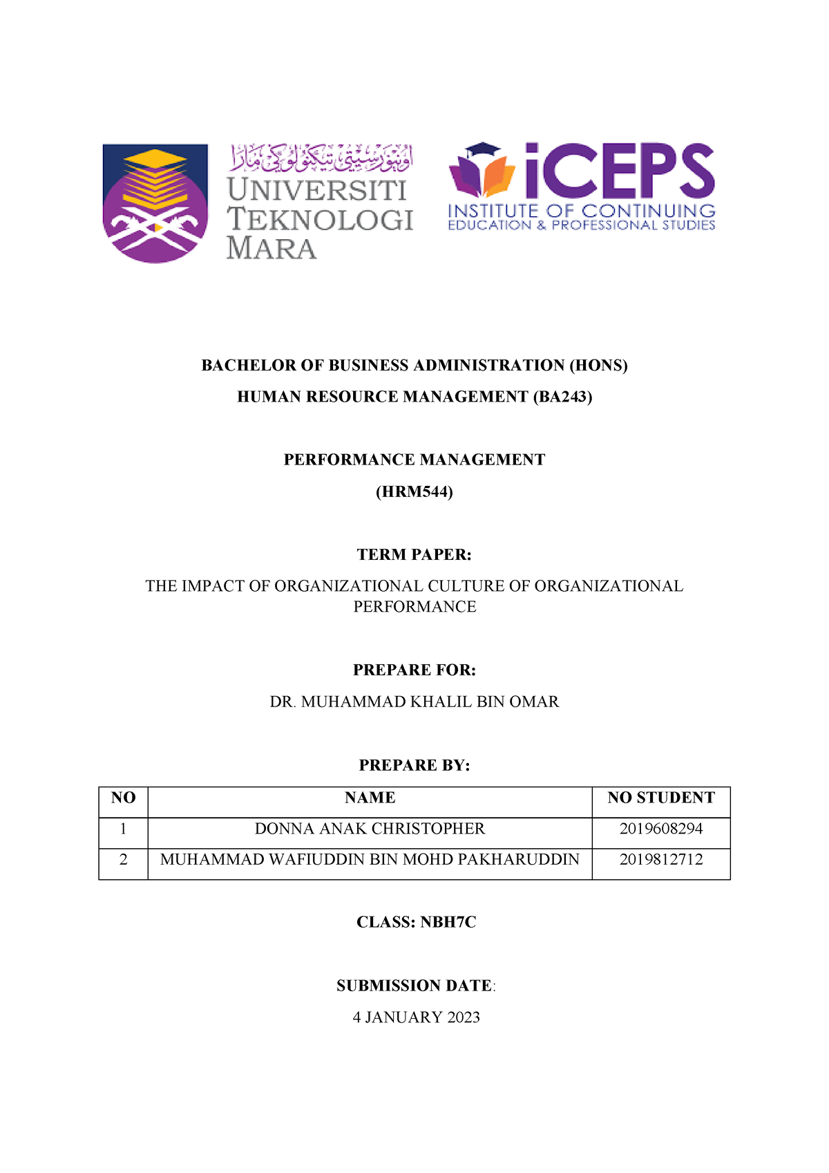 term paper hrm544