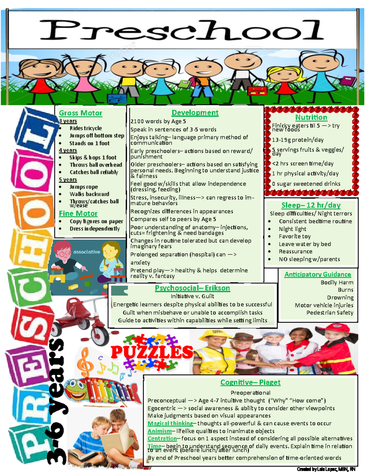 Preschool Newsletter Gross Motor 3 years Rides tricycle Jumps off