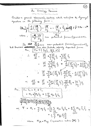 Note-11 - Lecture Notes - Classical Mechanics - Studocu