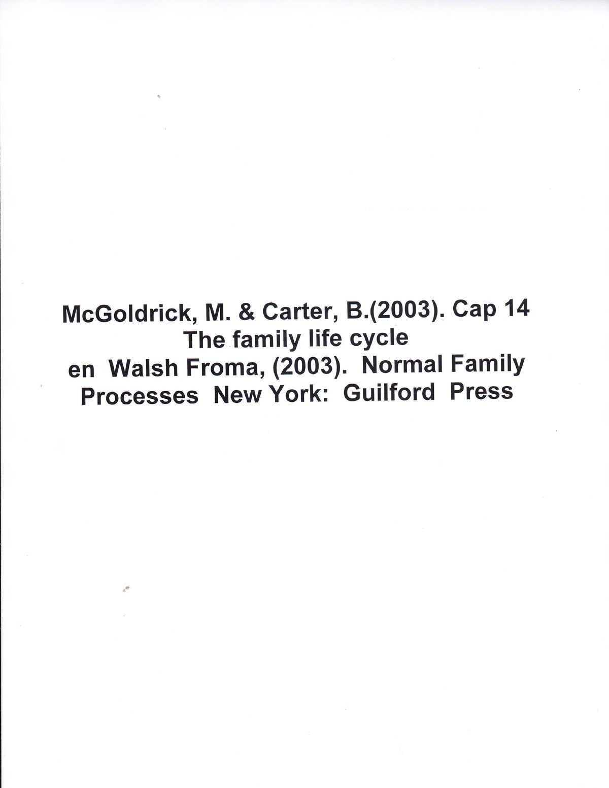 3 Mc Goldrick, M. & Carter, B. (2003 ). Normal Family Process A New ...