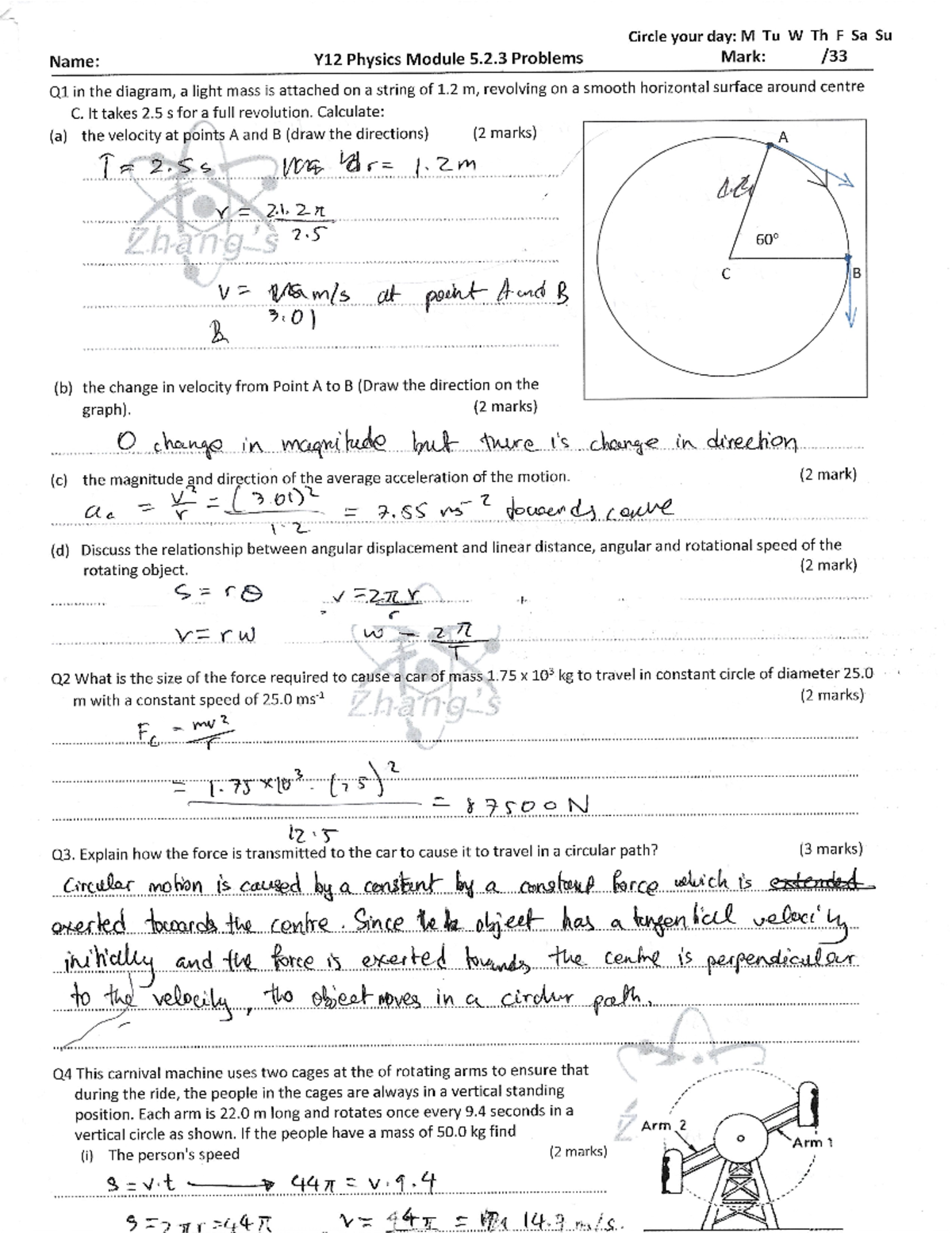 Phjys HW - Pure physics is a branch of fundamental science (also called ...