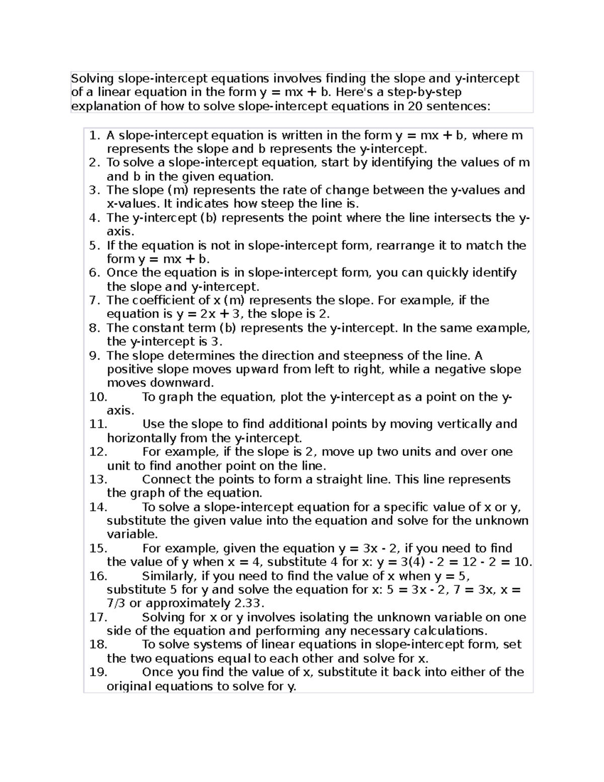 slope-intercept-solving-slope-intercept-equations-involves-finding