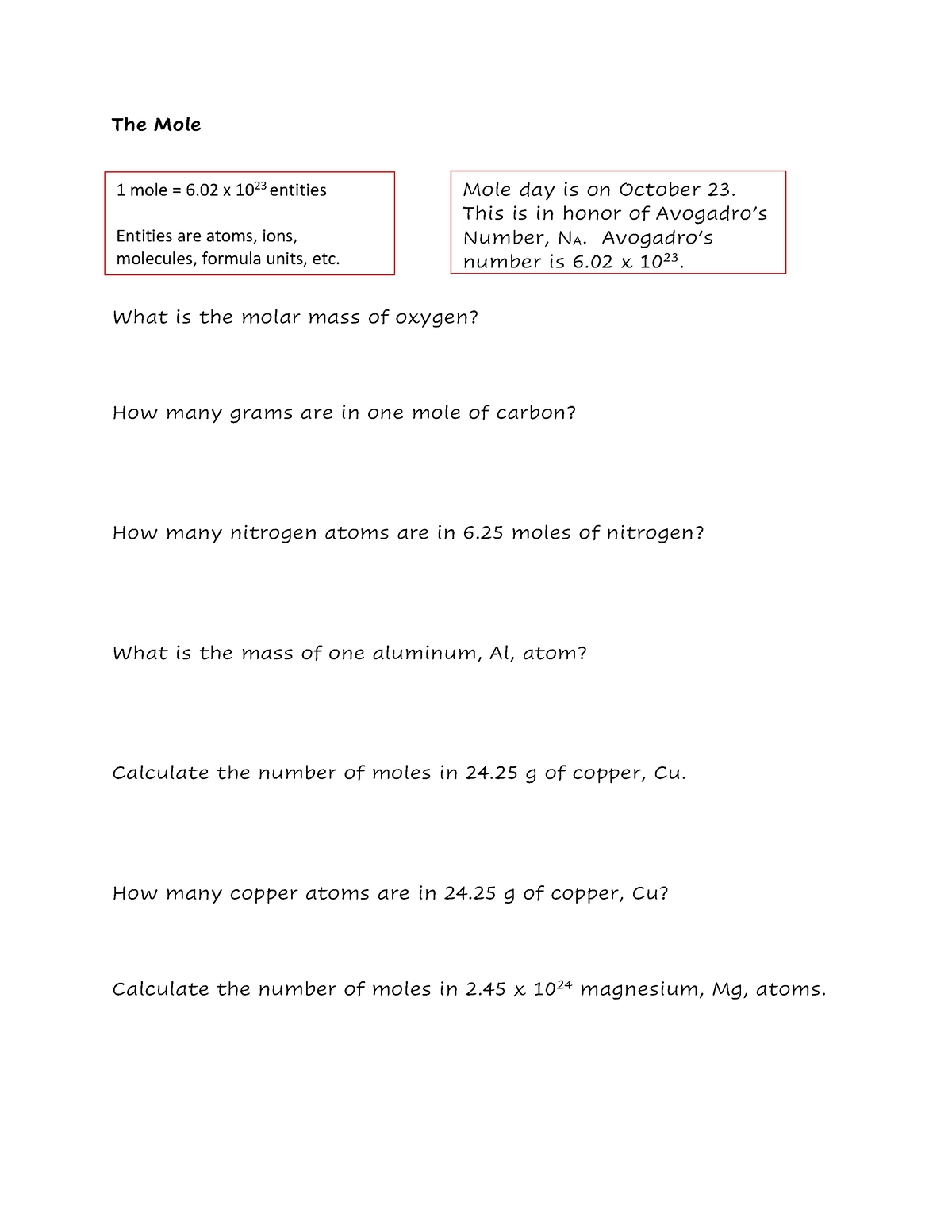 chmthe-mole-practice-assignment-the-mole-what-is-the-molar-mass-of