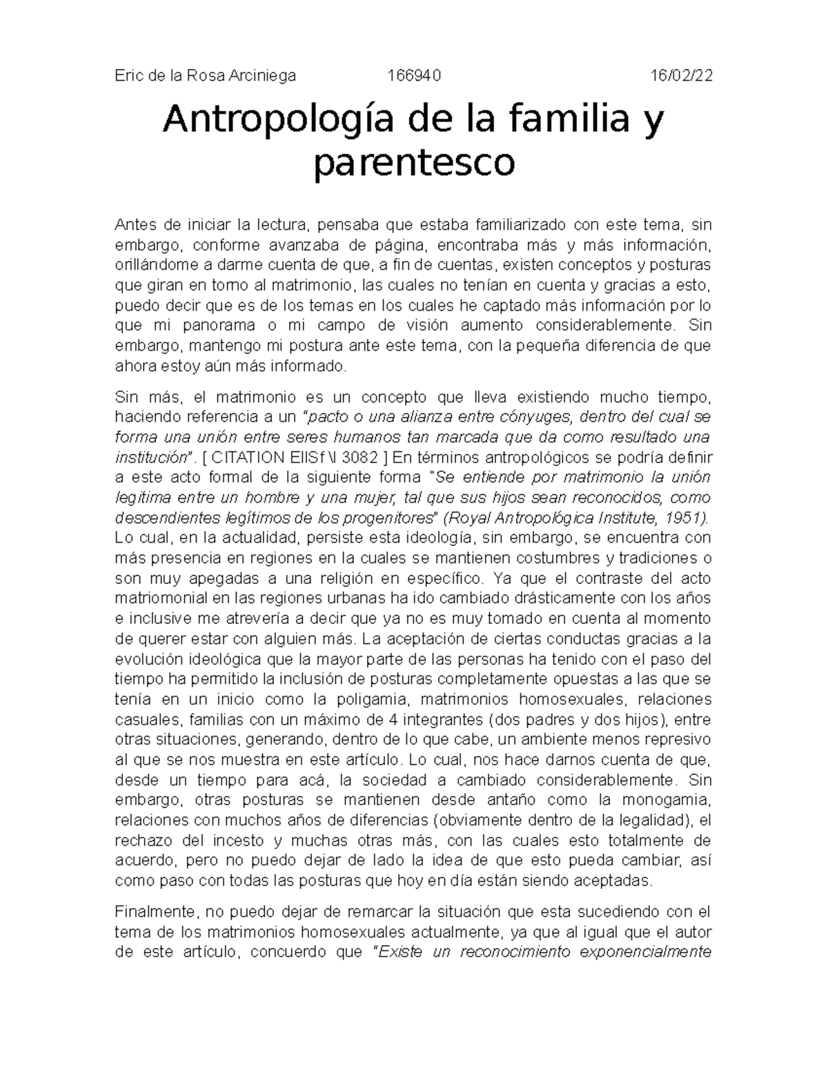 Antropología de la familia y parentesco - Eric de la Rosa Arciniega ...