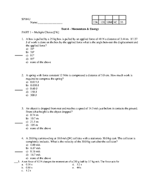 Module 10 test - psw - © N A C C 2 0 1 5 V 5 Section IV. Module 10 ...