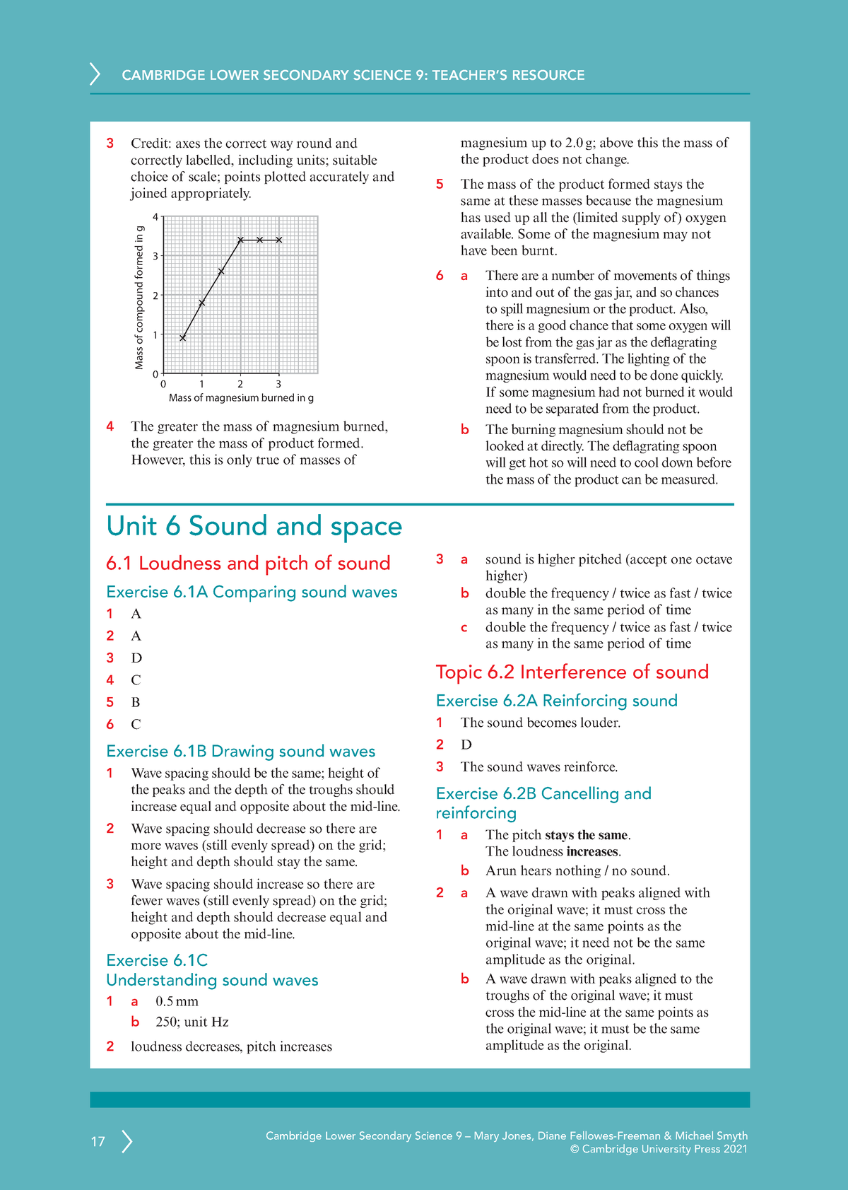 Grade 8 - Chapter 6 - Workbook Answers - CAMBRIDGE LOWER SECONDARY ...