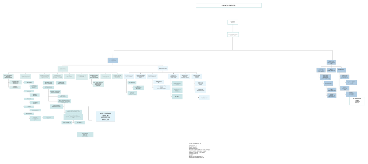 Organogram+PBI+ India+PVT+LTD - DIRECTOR Mr. ARCHIT PURI DISPATCH ...