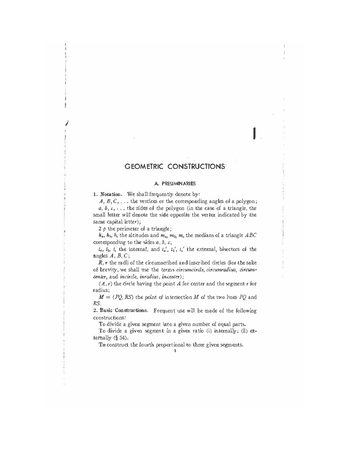 Geometric Constructions - Ã -ŋ - Studocu