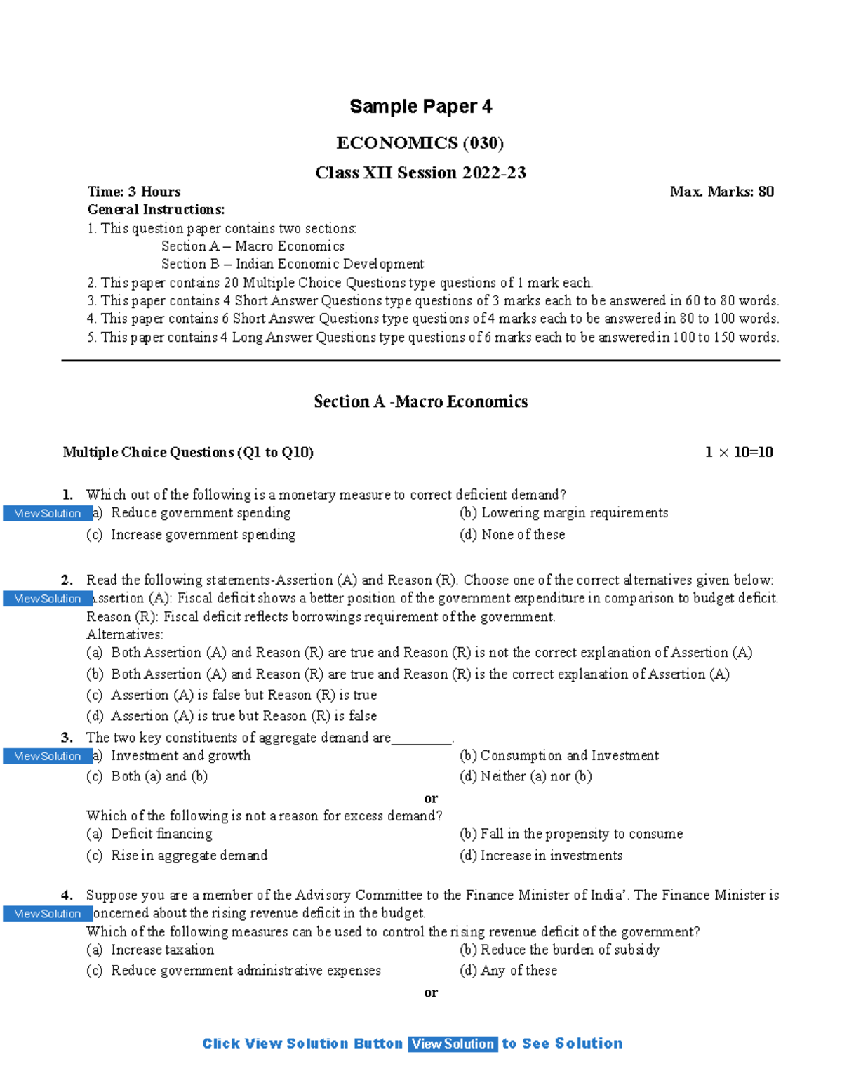 cbleecpl-04-paper-for-practice-sample-paper-4-economics-030-class