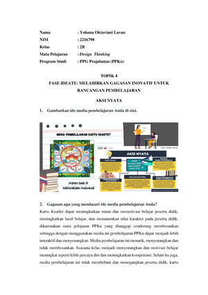 Topik 4 Ruang Kolaborasi Design Thinking - RUANG KOLABORASI TOPIK 4 ...